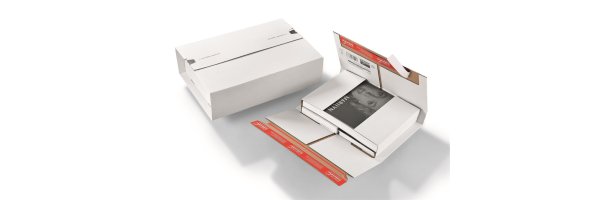 flexible Universal-Versandverpackung weiß